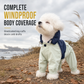 🐕🌧️Full-Body Raincoat for Four-Legged Pets | Keep Paws and Belly Protected from Mud and Rain🏃