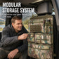 🎒🚙Heavy-Duty Tactical-Style Seat-Back Organizer | MOLLE Webbing for Modular Gear Expansion🚛