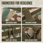 🎒🚙Heavy-Duty Tactical-Style Seat-Back Organizer | MOLLE Webbing for Modular Gear Expansion🚛