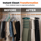 👖🪝Multi-Layer Pants Hanger | Dual-Hanging Modes Maximize Your Closet’s Vertical Space📐
