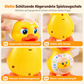 🦆🎵Electric Singing and Dancing Cartoon Duck Toy | LED Light Effects, Waddling Motion🌈