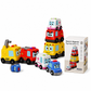 🚗👶 4-Piece Magnetic Electric Toy Car Set | Sound and Light Features Encourage Toddlers to Crawl🎵