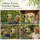 🐦🪺Hand-Woven Spherical Straw Bird Nest | Dense-Weave Shelter Ornament for Backyard Birds🌾