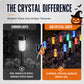 🌙🌱Solar-Powered Crystal-Bubble Pathway Stake Light  | Tool-Free Push-In Installation for Yard & Garden🏕️