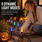 🌙🌱Solar-Powered Crystal-Bubble Pathway Stake Light  | Tool-Free Push-In Installation for Yard & Garden🏕️