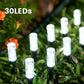 🌙🌱Solar-Powered Crystal-Bubble Pathway Stake Light  | Tool-Free Push-In Installation for Yard & Garden🏕️