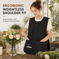 🥼🍳Vest-Style Water- and Oil-Repellent Kitchen Apron | Say Goodbye to Neck Pain from Old Neck-Hanging Aprons🎽