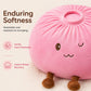 🥟🛋️Cute Bao-Bun-Shaped Plush Pillow |  Cloud-Like Snuggle Cushion for Relaxing🧶