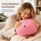 🥟🛋️Cute Bao-Bun-Shaped Plush Pillow |  Cloud-Like Snuggle Cushion for Relaxing🧶