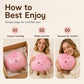 🥟🛋️Cute Bao-Bun-Shaped Plush Pillow |  Cloud-Like Snuggle Cushion for Relaxing🧶