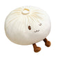 🥟🛋️Cute Bao-Bun-Shaped Plush Pillow |  Cloud-Like Snuggle Cushion for Relaxing🧶