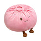 🥟🛋️Cute Bao-Bun-Shaped Plush Pillow |  Cloud-Like Snuggle Cushion for Relaxing🧶