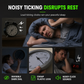 🕰️🤫Non-Ticking Silent Wood-Grain Wall Clock | Reduces Disturbing Ticking Noise for Bedrooms with Light Sleepers🪵