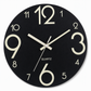 🕰️🤫Non-Ticking Silent Wood-Grain Wall Clock | Reduces Disturbing Ticking Noise for Bedrooms with Light Sleepers🪵