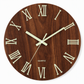 🕰️🤫Non-Ticking Silent Wood-Grain Wall Clock | Reduces Disturbing Ticking Noise for Bedrooms with Light Sleepers🪵