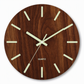 🕰️🤫Non-Ticking Silent Wood-Grain Wall Clock | Reduces Disturbing Ticking Noise for Bedrooms with Light Sleepers🪵