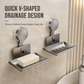 🧼🔄Twist-Lock Vacuum-Suction Wall-Mount Soap Dish | No-Drill, No-Residue, Reusable Bathroom Wall Mount🚿