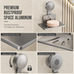🧼🔄Twist-Lock Vacuum-Suction Wall-Mount Soap Dish | No-Drill, No-Residue, Reusable Bathroom Wall Mount🚿