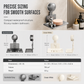 🧼🔄Twist-Lock Vacuum-Suction Wall-Mount Soap Dish | No-Drill, No-Residue, Reusable Bathroom Wall Mount🚿