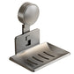 🧼🔄Twist-Lock Vacuum-Suction Wall-Mount Soap Dish | No-Drill, No-Residue, Reusable Bathroom Wall Mount🚿