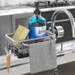 🧽🚰Faucet‑Mounted Sink‑Sponge‑Holder | Tool‑Free Install, Removable‑Drip‑Tray & Side‑Hook🏠