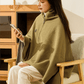 🛋️❤️Hands‑Free Zipper‑Wearable USB Heated‑Shawl | Fast‑Heat For Office Desk‑Work & Indoor‑Relax🧣