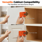 🧲📏Magnetic Cabinet Door Hinge Drilling Guide Jig | With Built-In Measurement Guides for Accurate Cabinet Installation🚪