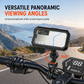 🏍️📱IPX6 Waterproof Handlebar Phone Mount | High-Sensitivity Touch Window for Outdoor Riding👆