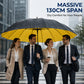 ☂️🔙Extra-Large Reverse-Fold Sun-Rain Umbrella |125–130 cm Canopy for Family Commutes and Outdoor Activities👨‍👩‍👧