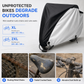 🚲🌧️190T Silver-Coated Bicycle Cover | Water-Repellent UV Shield, Reinforced Grommet Buckle⚡
