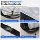 🚲🌧️190T Silver-Coated Bicycle Cover | Water-Repellent UV Shield, Reinforced Grommet Buckle⚡