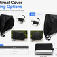 🚲🌧️190T Silver-Coated Bicycle Cover | Water-Repellent UV Shield, Reinforced Grommet Buckle⚡