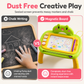 🌈🧒 Kids Magnetic Drawing Board with Detachable Table Legs | Detachable Legs for Mess-Free Creative Doodling🖍️