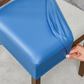 🪑💧Stretch PU Faux Leather Dining Chair Seat Cover | Water- and Stain-Repellent, 360° Fully Elastic Hem⚡
