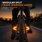 🚴🖱️USB-Rechargeable Bike Turn Signal Tail Light |  For Night Commuter Cycling Safety🚦