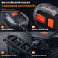 🚴🖱️USB-Rechargeable Bike Turn Signal Tail Light |  For Night Commuter Cycling Safety🚦