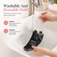 🚽🧻Static-Cling Traceless-Plush Toilet Seat Cushion Pads (1 Pair) | Washable, Reusable, No Sticky Residue🧇