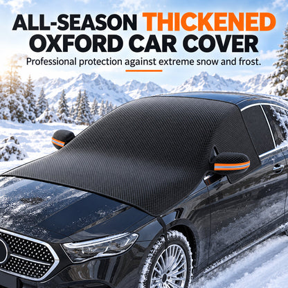 🚗🧊All-Season Oxford Windshield Cover | Magnetic Edges & Reinforced Elastic Straps❄️