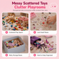👑🎀 3-in-1 Kids' Pretend Play Makeup Vanity Rolling Suitcase Toy | Girls' Imaginative Role-Play 🎒