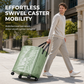 🧳🛞Foldable moving bag with wheels | 360 Swivel Caster Wheels For Household Moving🦾