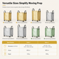 🧳🛞Foldable moving bag with wheels | 360 Swivel Caster Wheels For Household Moving🦾