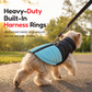 🐕❄️Fall Winter Thick Padded Windproof Dog Coat Vest | Integrated Back Steel D Ring Leash Point🧥