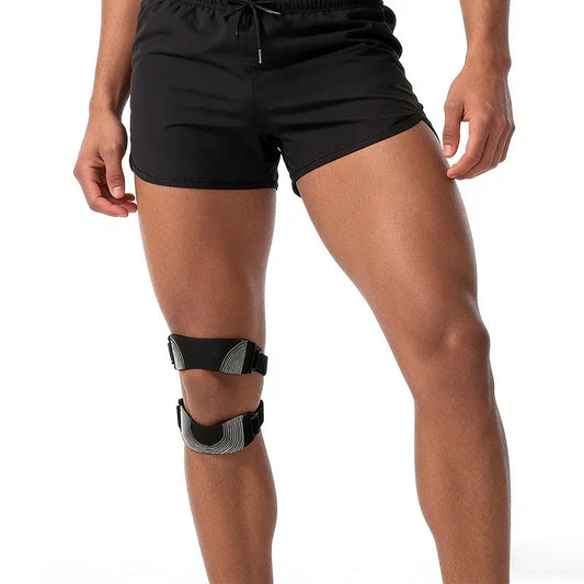 🦵🌬️Adjustable Dual-Strap Patella Knee Strap Support | Padded Targeted Compression🏃