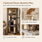 🐱🪜Wall-Mounted Wooden Cat Climbing Shelf Set | Floating Cat Nest, Hammock, and Climbing Steps😴