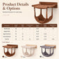 🐱🪜Wall-Mounted Wooden Cat Climbing Shelf Set | Floating Cat Nest, Hammock, and Climbing Steps😴