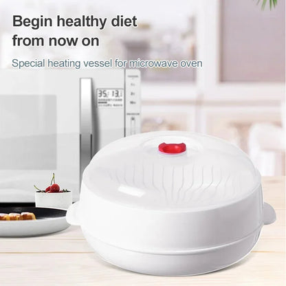 Multifunctional Microwave Heating and Thermal Insulation Steamer Utensils