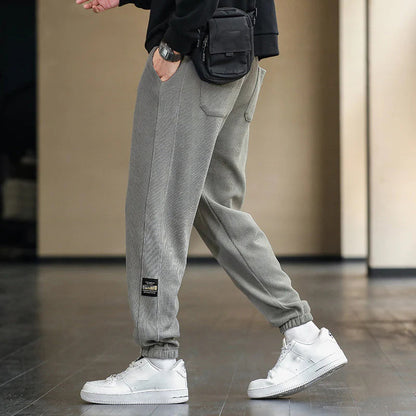 Pantalon doux décontracté de tissu en velours côtelé