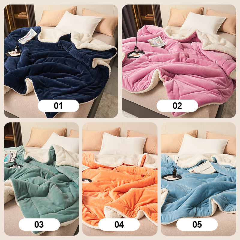 [Winter Gift] Double Layer Thickened Cashmere Blanket – Roseionly