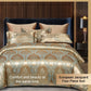 💝Luxury Satin Jacquard Duvet Cover Set & Flat Sheet